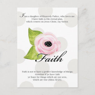 YW Value Card - Faith