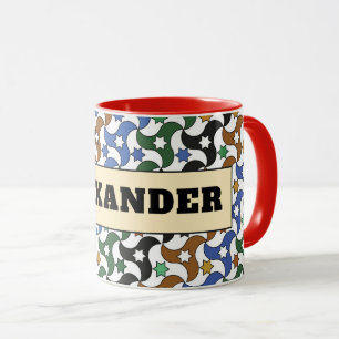 Z12-Alexander Brooks Mug – Custom Geometric Design