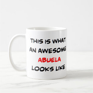 z abuela, awesome coffee mug