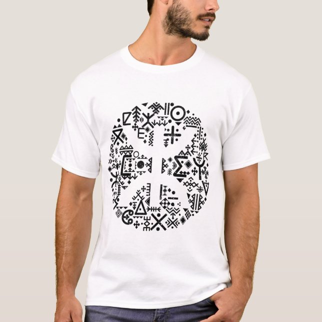 Z AMAZIGH MY BEAUTIFUL MOTIVE OF CULTURE BERBERE T-Shirt (Front)