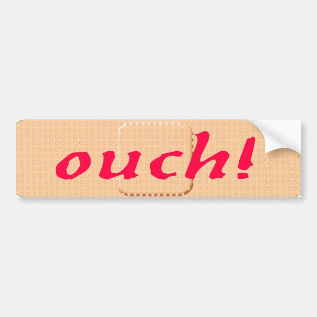 z Bandage bs Bumper Sticker (Front)