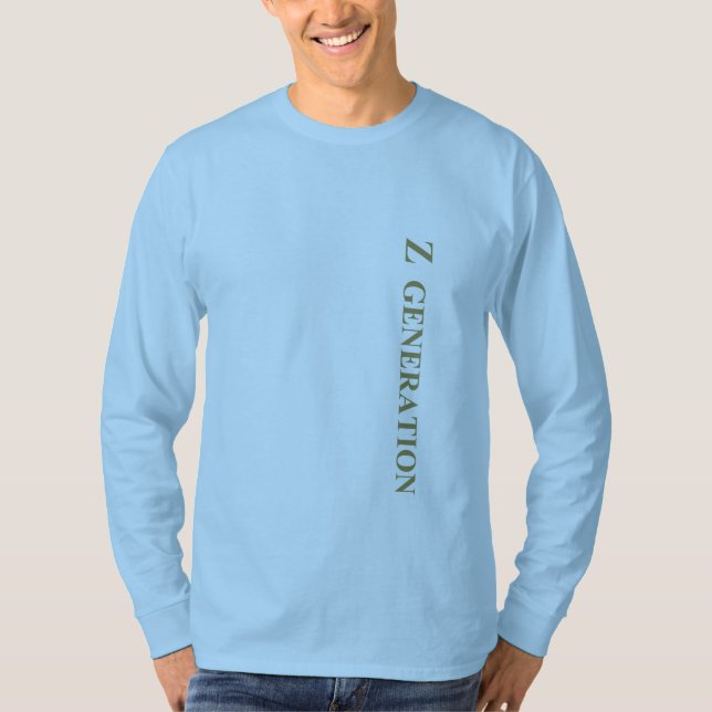 Z generation long sleeve t-shirt (Front)
