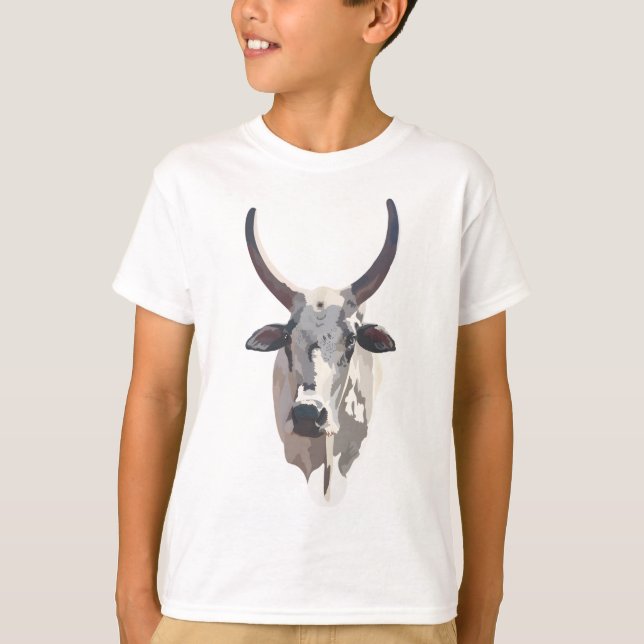 Z is for Zebu T-Shirt (Front)