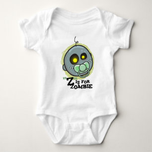 "Z" is for Zombie (baby boys) Baby Bodysuit