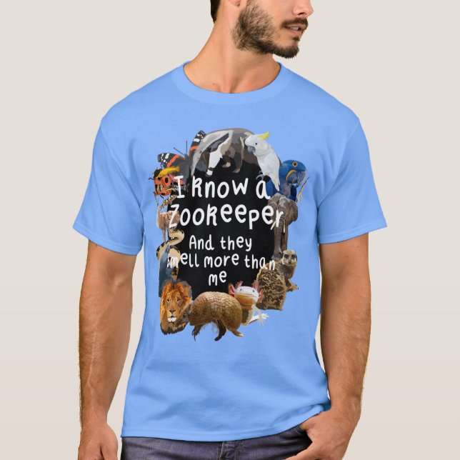 Z is for Zookeeper T-Shirt (Front)