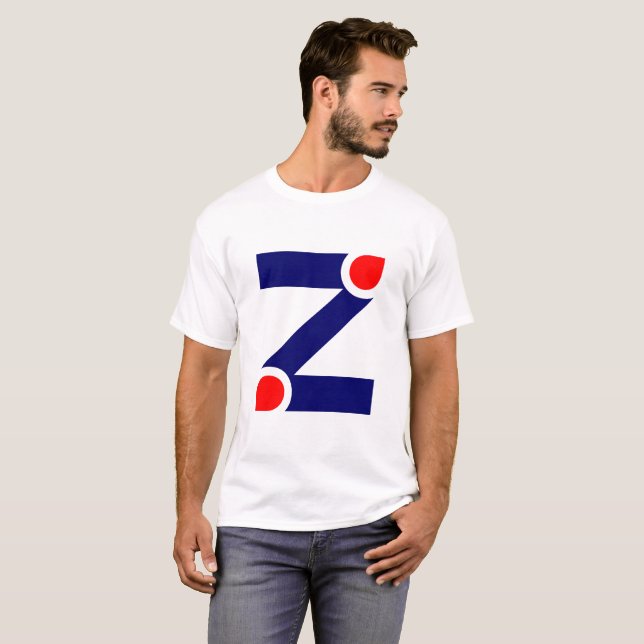 Z Letter  T-Shirt (Front Full)