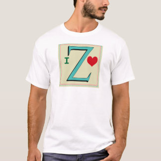 Z MONOGRAM LETTER T-Shirt