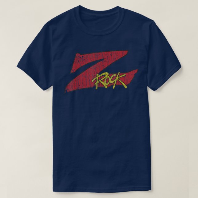 Z Rock Heavy Metals Radio 1986  T-Shirt (Design Front)