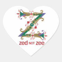 Z - zed not zee