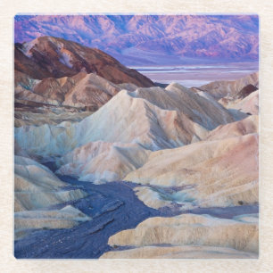 Zabriskie Point Before Dawn Glass Coaster