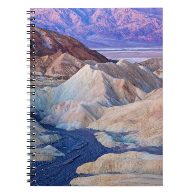Zabriskie Point Before Dawn Spiral Notebook (Front)