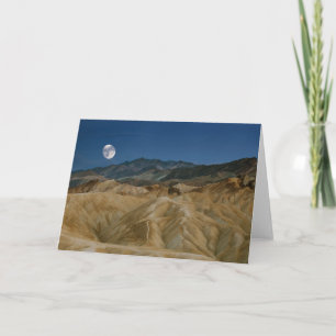 Zabriskie Point   Death Valley National Park Card