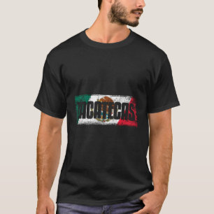 Zacatecas Con La Bandera De Mã©Xico T-Shirt