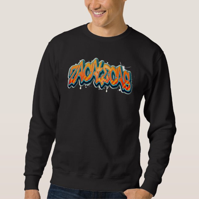 Zacatecas Mexico Graffiti Sweatshirt (Front)