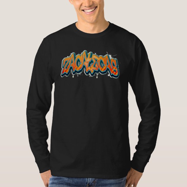 Zacatecas Mexico Graffiti T-Shirt (Front)