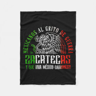 Zacatecas México Souvenir Mexican Travel Vacation Fleece Blanket