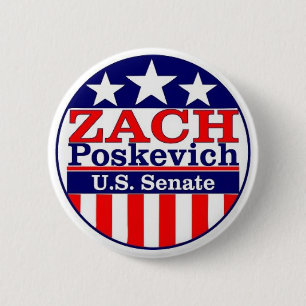 Zach For Sernate Button