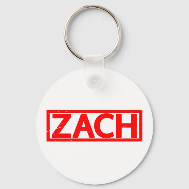 Zach Stamp Key Ring (Front)