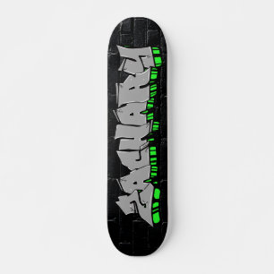 Zachary Graffiti Custom Personalised Skateboard