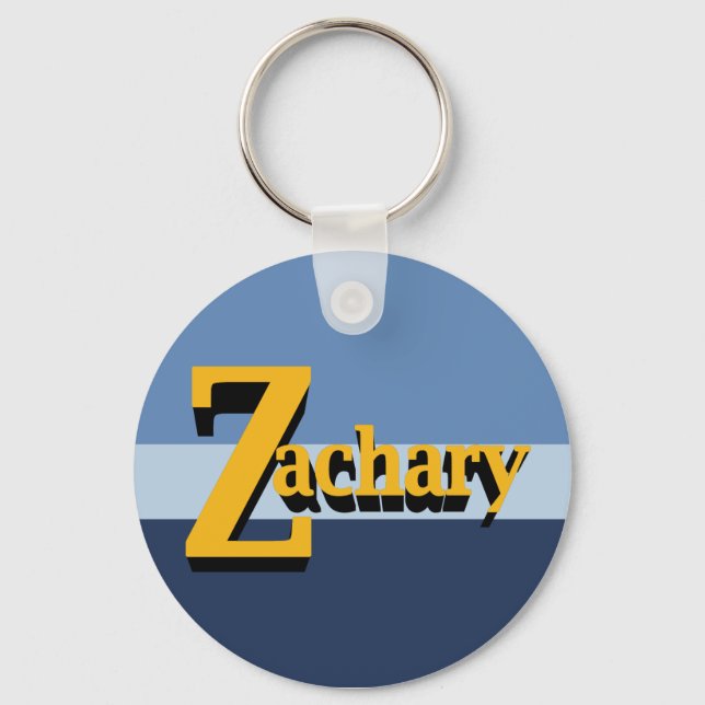 Zachary Keychain (Front)