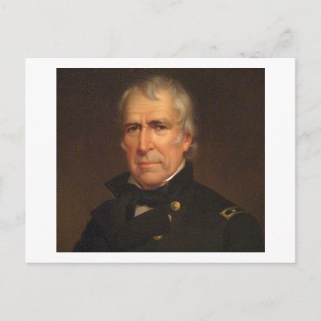 Zachary Taylor 12 Postcard (Front)