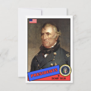 Zachary Taylor Baseball Card
