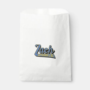 zach's bar mitzvah favour bags