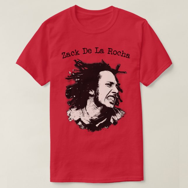Zack De La Rocha T-Shirt (Design Front)