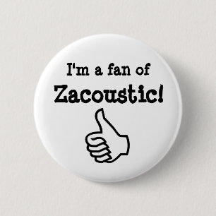 Zacoustic button white