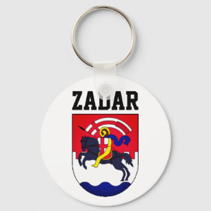 Zadar coat of arms (Croatia) Keychain