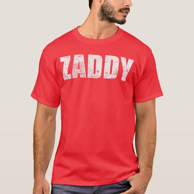 Zaddy boyfriend retro T-Shirt (Front)