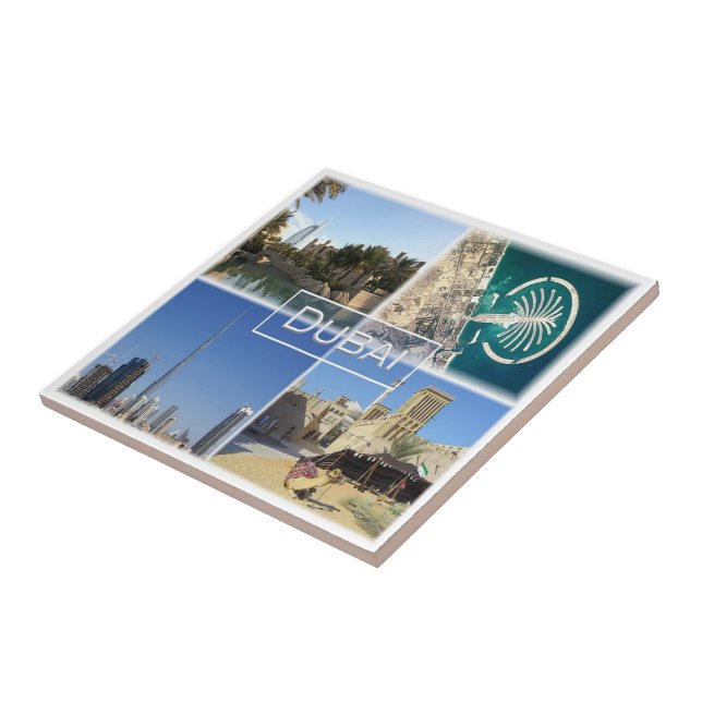 zAE005 DUBAI, United Arab Emirates, Tile (Side)