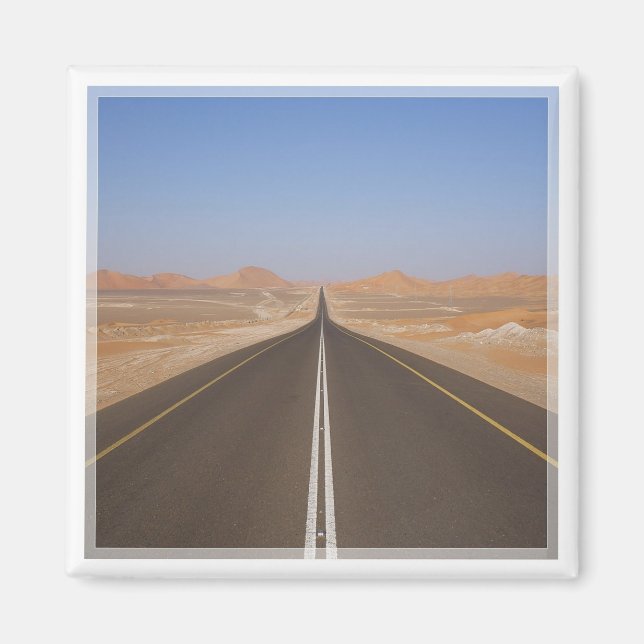 zAE010 EXPRESSWAYS, United Arab Emirates, Fridge Magnet (Front)