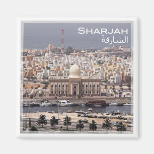 zAE021 SHARJA centre city, UAE, The Middle East, Magnet