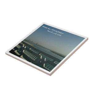 zAE024 RAS AL-KHAIMAH lagoon, UAE, Asia, Tile