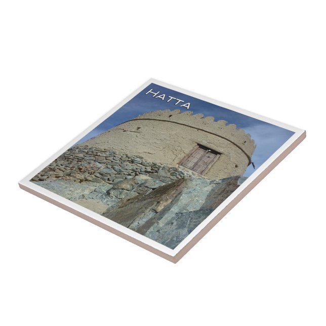 zAE027 HATTA TOWER, UAE, The Middle East, Tile (Side)