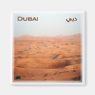 zAE044 Desert tour in DUBAI, United Arab Emirates, Magnet