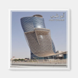 zAE057 CAPITAL GATE Abu Dhabi, UAE, Asia Magnet