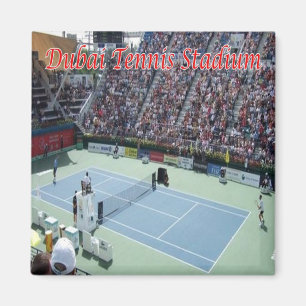 zAE066 DUBAI Tennis Stadium, UAE, Asia, Fridge Magnet