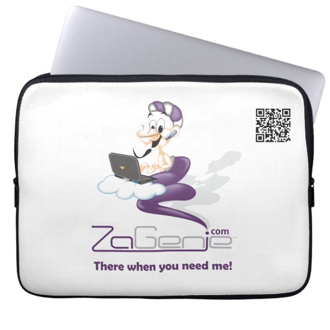 ZaGenie - Laptop Sleeve 13" (Front)