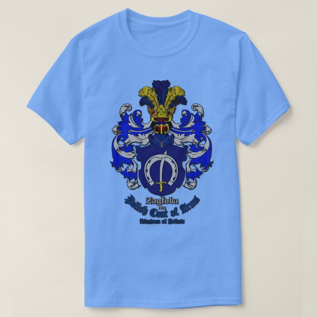 Zagloba Polish coat of arms T-Shirt (Design Front)