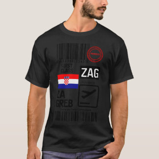Zagreb Franjo Tuman International Airport T-Shirt