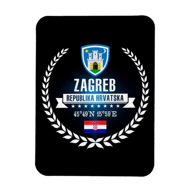 Zagreb Magnet (Vertical)