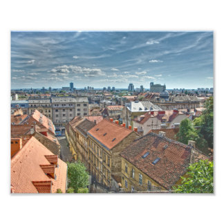 Zagreb Photo Print