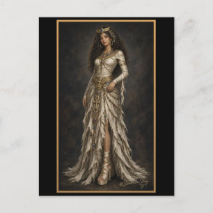 Zahara Mummy Couture Hand on Hip Postcard