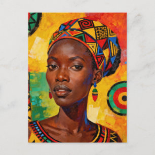 “Zainab” Daughter of the Golden Sun  Holiday Postcard