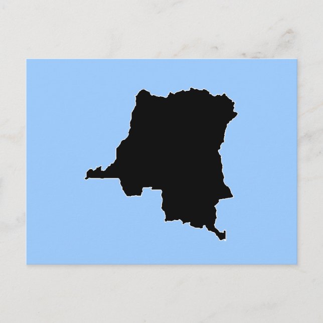 ZAIRE POSTCARD (Front)