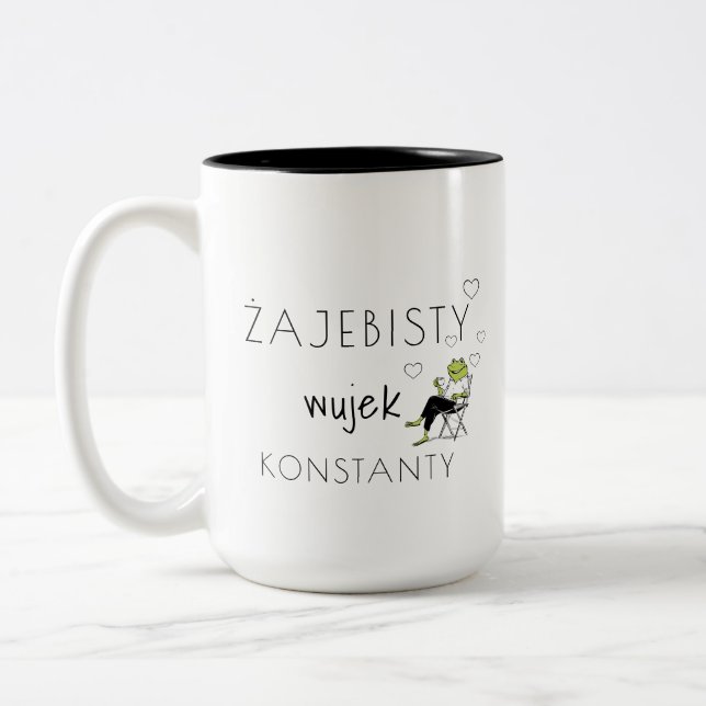 Żajebisty Wujek Personalized Mug | Funny Polish (Left)