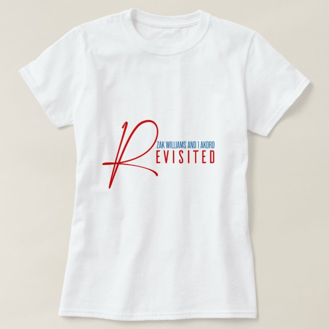Zak Williams & 1/Akord Revisited T-shirt  (Design Front)