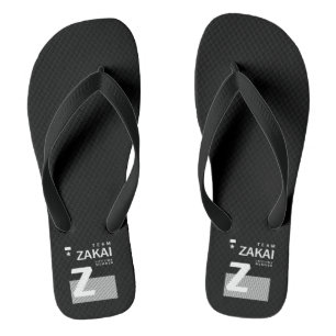 Zakai Personalised Name Birthday Jandals
